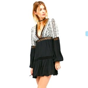 Free People Dusk til Dawn Mini Dress